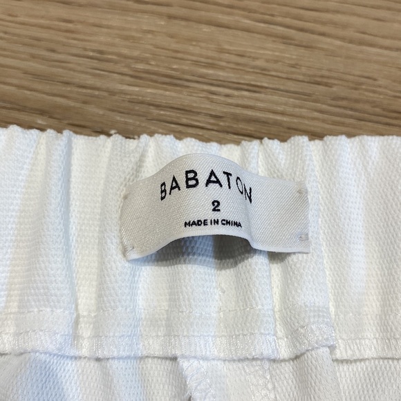 Babaton Cohen Cropped White Pants - Picture 5 of 13